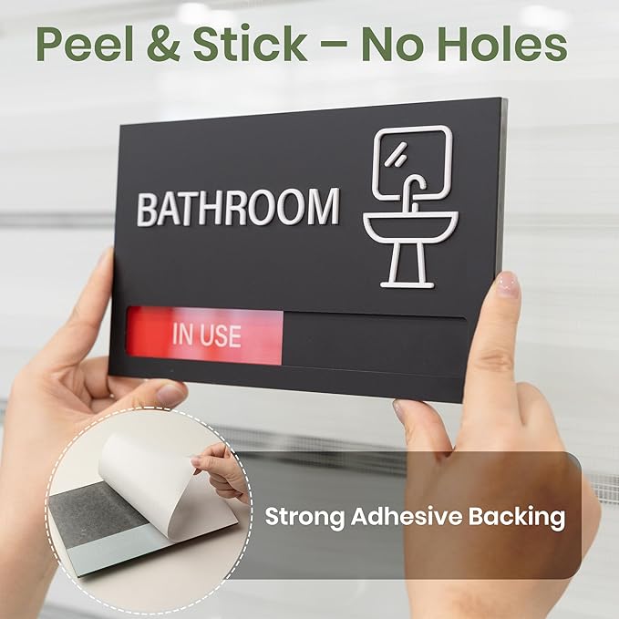Mother's Room Sign, Lactation Room Available In Use Door Sign, Breastfeeding in Progress Do Not Disturb, Privacy Vacant Occupied Nursing Slider Business Office Signs