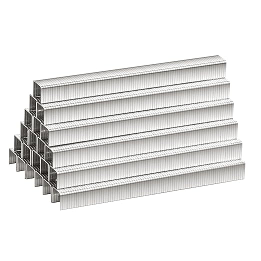 meite T-50 Stainless Steel Staples Marine, 3/8 Inch Heavy Duty Staples for Staple Gun - 1512 Counts, 20 Gauge 3/8 Inch Crown T-50 Upholstery Staple for Marine Applications
