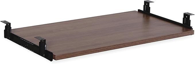 Lorell Essential Series Walnut Laminate Keyboard Tray