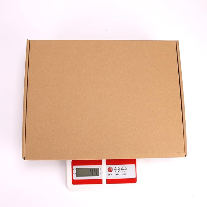PHAREGE 13x10x2 inch Shipping Boxes 6 Pack Brown, Tab Lock Tuck Top Mailer Boxes for Packaging Small Business, Medium Cardboard Gift Boxes for Wrapping Mailing Present