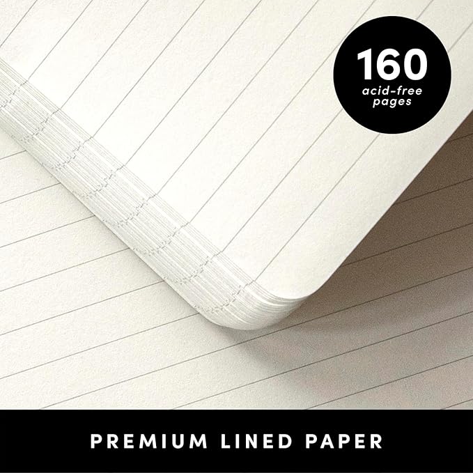 PAPERAGE Lined Spiral Journal Notebook, (Burgundy), 160 Pages, Large B5 Hardcover Journal for Women & Men, 10 in x 8.15 in - 100 GSM, Thick Paper, Spiral Notebook for Work, School & Journaling