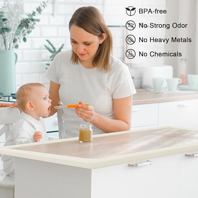 Baby Proof Corners and Edges Protector 20ft Edge+8 Corner Guard, Fireplace Baby Proofing Bumper, Heavy-Duty Soft NBR Foam Edge Corner Protector for Furniture Table, Childsafe/Pre-Taped White