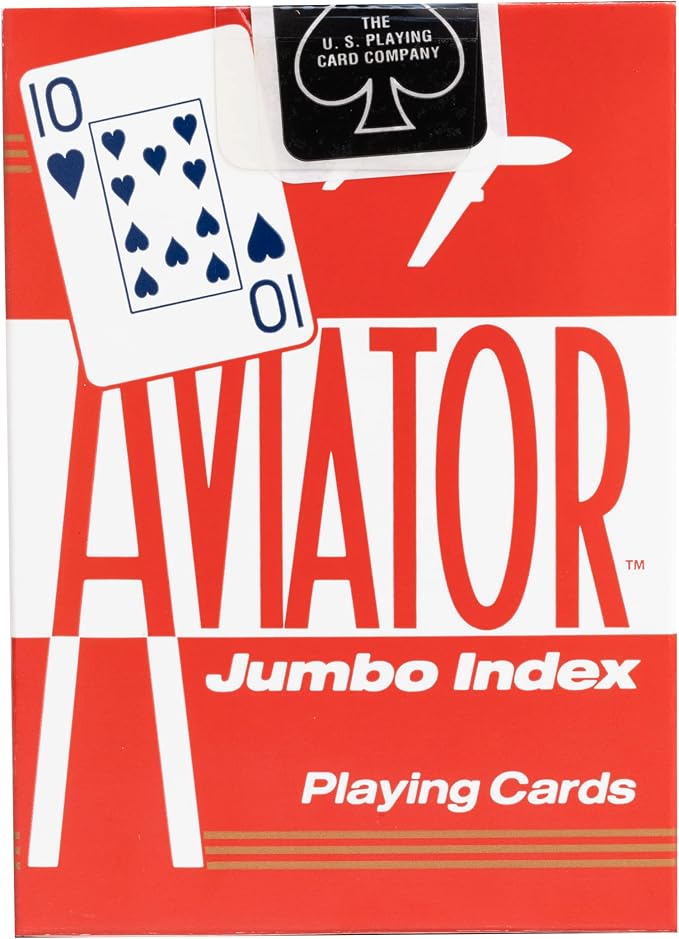 Aviator Jumbo Index Playing Cards
