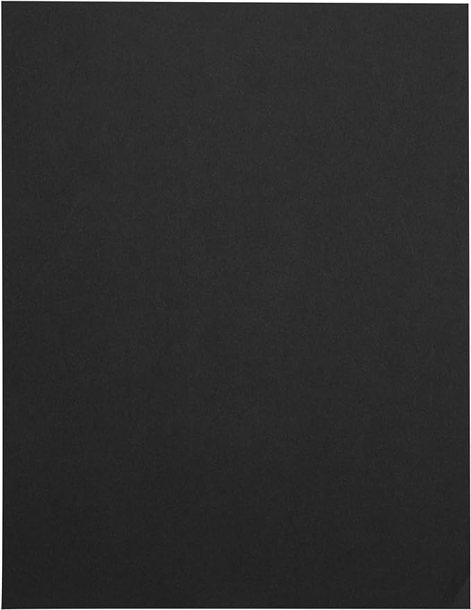 LUXPaper 8.5" x 11" Paper | Letter Size | Midnight Black | 28lb. (80lb. Text) | 250 Qty