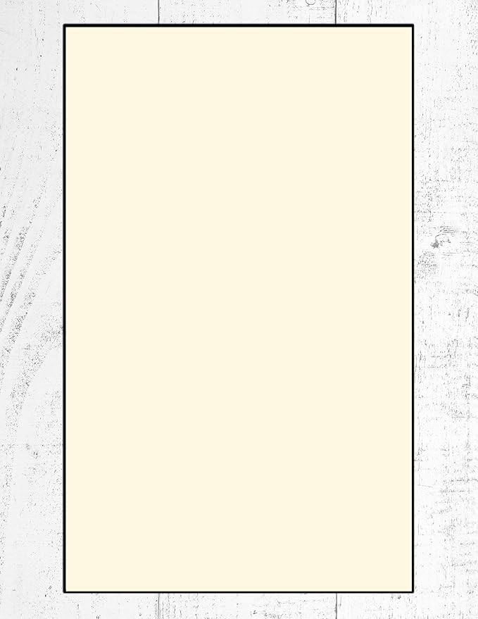 Limited Papers (TM) Colored Copy and Printing Paper, 8.5"x14" Legal Size, 24 Pound, 500 Sheets Per Ream. (2500, Ivory)