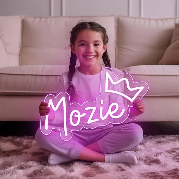 Custom Neon Signs, Customizable Led Neon Sign for Wall Decor, Gifts Ideas for Teen Girls Boys Trendy Stuff, Personalized Neon Name Light Sign for Kids, Birthday Gifts