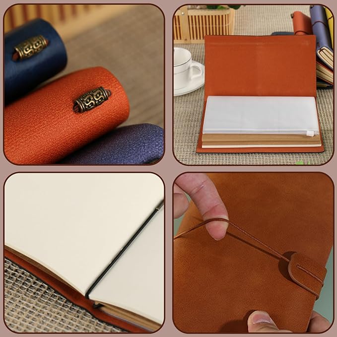 Bliver Personalized Leather Journal Custom Notebook Customized Engraved Journal Gift for Friends, Coworker,Graduation,Teacher