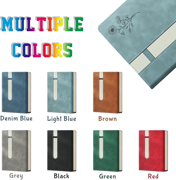 Bliver Personalized Leather Journal Custom Notebook Customized Engraved Journal Gift for Friends, Coworker,Graduation,Teacher