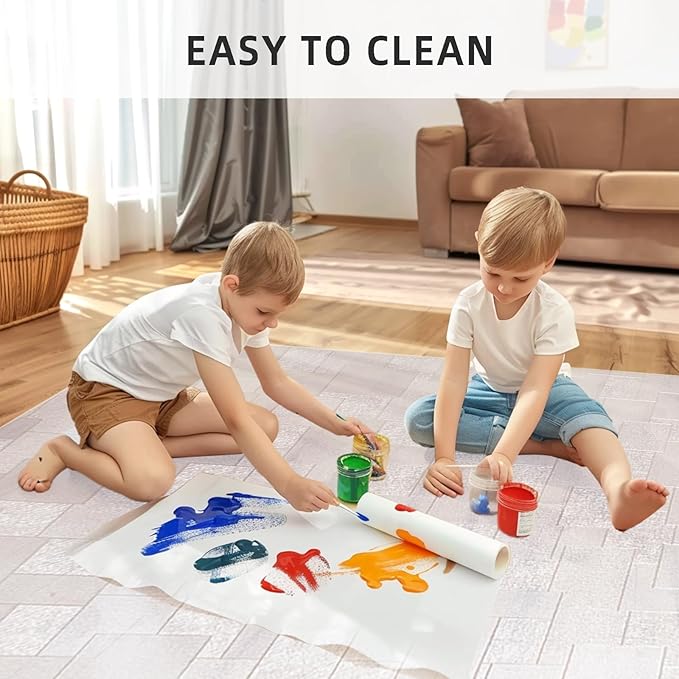 Chair Mat for Hardwood Floor, 63x51 inches Floor Mat Protector for Office Chair, Desk, Home, Frosted Pattern Rectangle Floors Protector