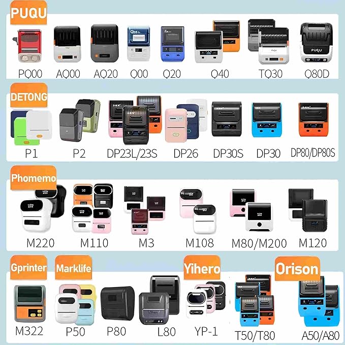 Risio Thermal Labels 2.36"x1.57"(60x40mm),180 Labels/Roll(10 Rolls),Waterproof, Oil-Resistant, Scratch-Resistant Thermal Label Paper,for Barcode/Address/Mailing/Logo/Business/Home