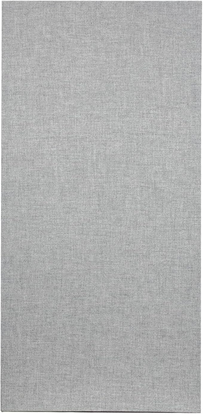ATS Acoustics Home Office Residential Acoustic Treatment Room Kit Sound Absorbing Acoustic Panel 6 Pack for 50-100 Sq Ft (Merle Grey)