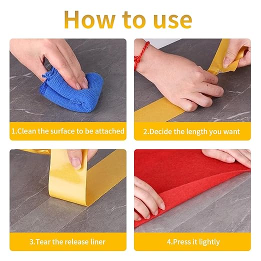 KAIYUER 3.2in x 66FT,Double Sided Fabric Tape Heavy Duty,Strong Double Sided Tape for Clothes,Crafts,Walls and Woodworker,No Glue Residue High Stickness Mounting Tape