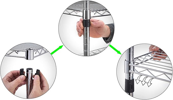 Regal Altair 24" Deep x 60" Wide x 14" Height Wire Shelving Kit | 1-Tier | NSF Commercial Storage Rack Unit