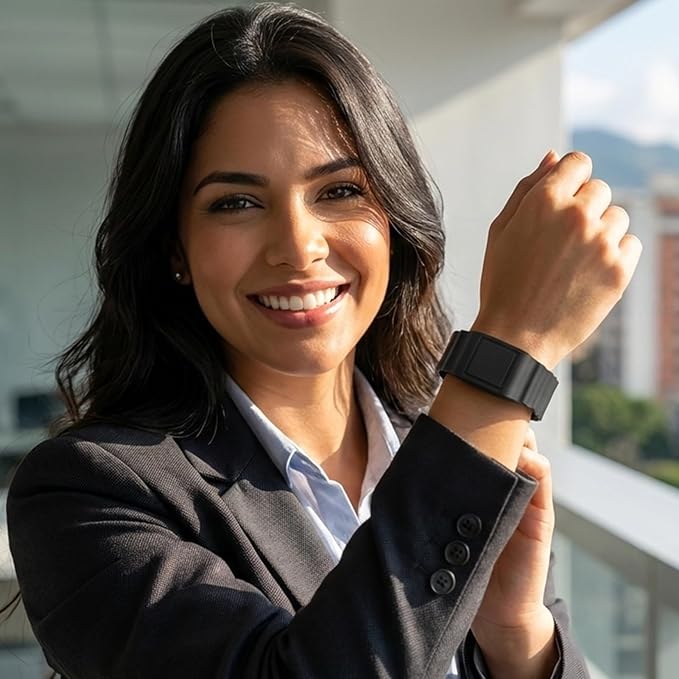 Digital Business Card Wristband - NFC Business Card - Social Media Sharing & Instant Contact - Tap to Share NFC - Suitable for Office, Social Media, Campus, for iOS & Android - 1pc