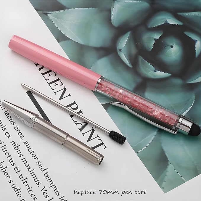 Yucold Customized Pens with Name/Logo - Touch Screen Stylus Ballpoint Pen, Perfect for Weddings, Business & Personalized Gifts (Multicolor,150)