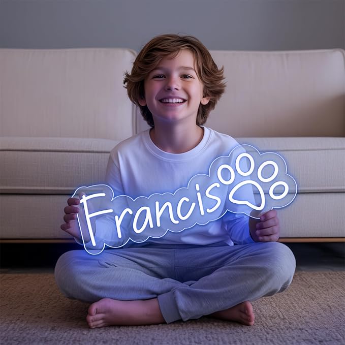 Custom Neon Signs, Customizable Led Neon Sign for Wall Decor, Gifts Ideas for Teen Girls Boys Trendy Stuff, Personalized Neon Name Light Sign for Kids, Birthday Gifts
