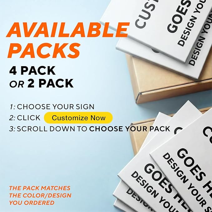 Custom Outdoor Metal Signs, Personalized Aluminum Signs, Customized Safety Signs, Metal Business Signs, Waterproof Outdoor Business Signs, White Aluminum (White, 30x24 In)