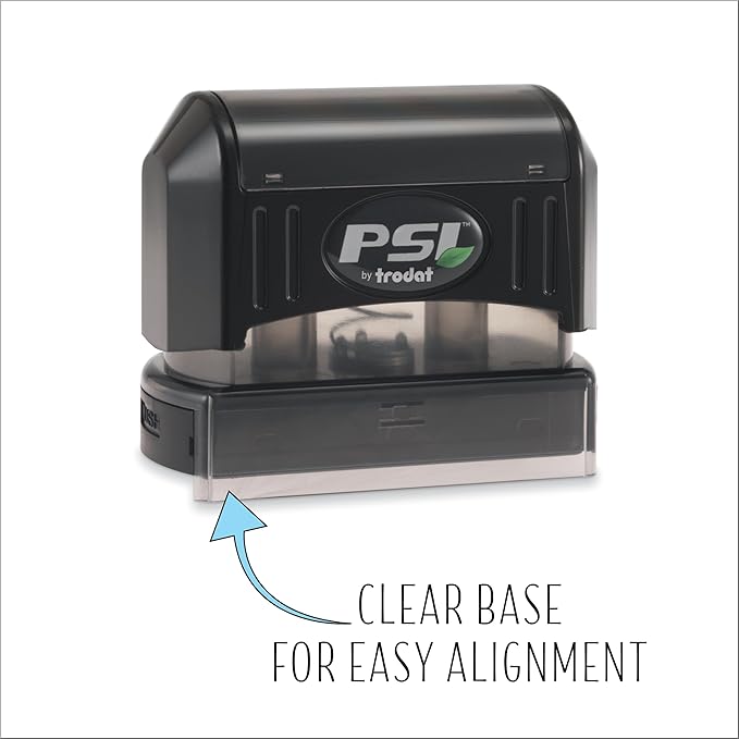 PrettySweetParty Self Inking Return Address Stamp - Custom 4 Line Personalized Address Stamp for Envelopes, Wedding Invitations, Business, Mailing Labels, Black Ink (Calligraphy Script)