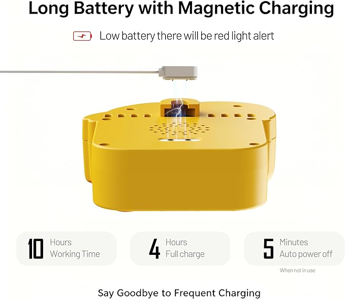Doli Yearning Duck Shower Timer for Kids Waterproof Quacking Shower Clock Bathroom Magnetic Charging