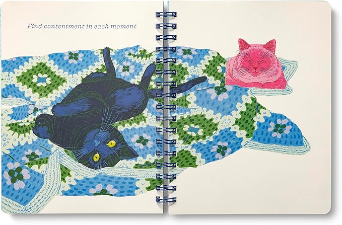 Compendium Spiral Notebook – Be Who You Are. Love What You Love. – A Designer Spiral Notebook with 192 Lined Pages, College Ruled, 7.0" W x 9.25" H