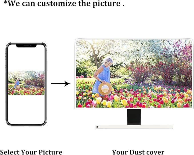 Baocicco Abstract Watercolor Waterproof TV Display Screen Cover 65 Inch Cyan Marble Dip Dyeing Dust Proof TV Covers for Television Screen Anti-Static Dustproof Protective，Mint Green
