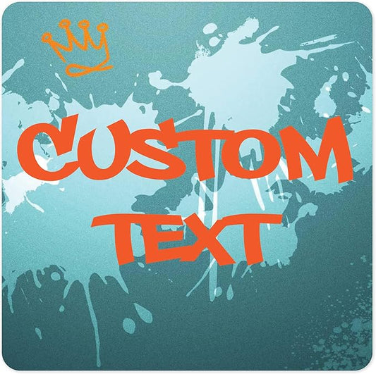 Custom Sign, Custom Street Sign, 11 Font Colors, 13 Font Styles, 4 Hole Options, 22 Sizes, 30x30 Inches, Rust Free DiBound, Fade Resistant, Made in USA by My Sign Center (Graffiti)