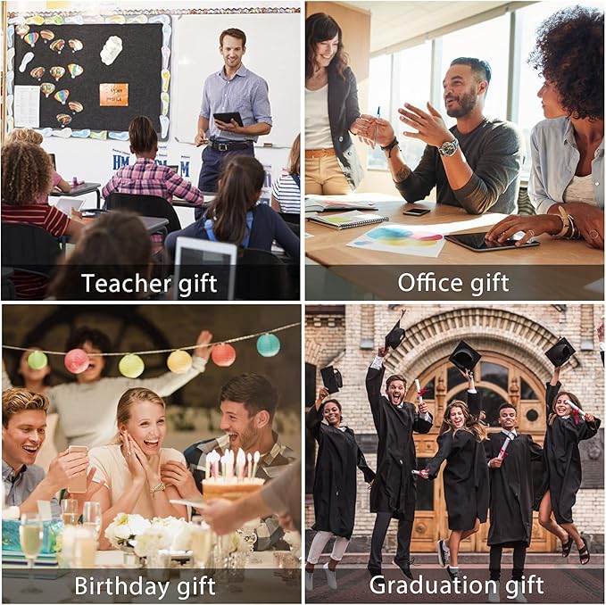 Custom Pens Bulk Personalized Ballpoint Pen with Stylus Tip Customized Engraved Pens with Name Logo Soft Black Ink with Touch Metal Office for Business Office Teacher School Corporate Gifts Black