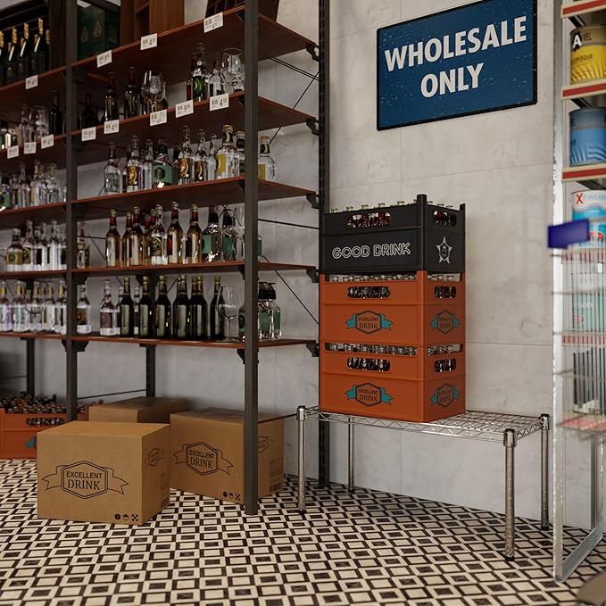 Regal Altair 14" Deep x 30" Wide x 14" Height Wire Shelving Kit | 1-Tier | NSF Commercial Storage Rack Unit
