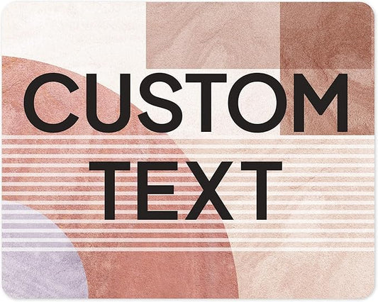 Custom Sign, Custom Street Sign, 11 Font Colors, 13 Font Styles, 4 Hole Options, 22 Sizes, 24x30 Inches, Rust Free DiBound, Fade Resistant, Made in USA by My Sign Center (Mid-Century Modern 1)