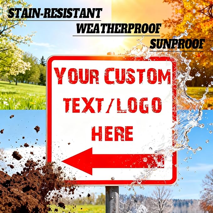 Custom Square Road Arrow Signs - 36 * 36 inches - Highly reflective, suitable for municipal roads and construction sites