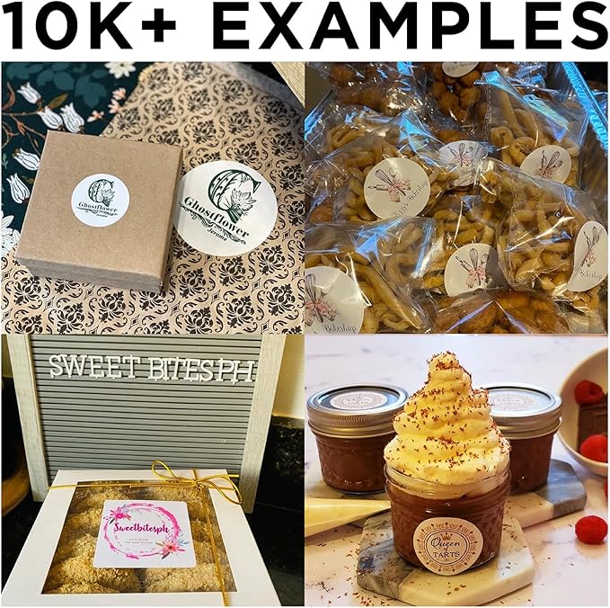 100-500 Custom Stickers Roll Personalized Business Labels Decals, 1.5"-10" Customized Your Own Waterproof Vinyl Stickers with Any Design Logo Image Photo Text Name Address QR Code