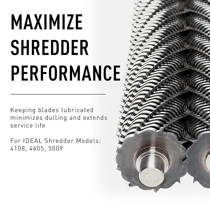 IDEAL Special High-Cling Lubricating Oil for ideal Shredders, Great for Any Automatic Oiler, Non-Toxic, Non-Detergent, Extend Life of Your Shredder (4 Bottles, 1 Gallon Each)