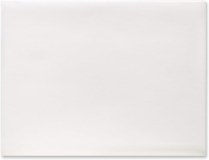 GraduationMall 8.5"x11" Smooth Padded Diploma Cover Certificate Holder White,1-Pack