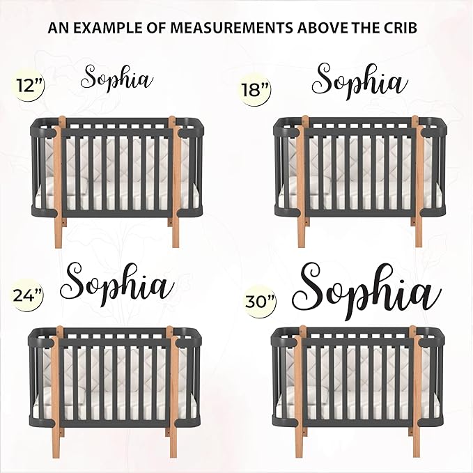 Personalized Wooden Name Sign for Nursery - Custom Name Signs for Kids Room, Personalized Nursery Name Sign - Perfect Room Decoration, Wall Name Decoration & Wedding signs, Family Name Signs (Single Name)