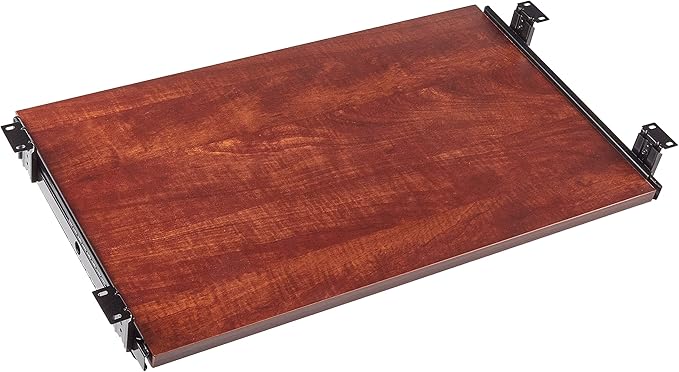 Lorell 87526 Keyboard Tray, 26" x15-3/8, Cherry