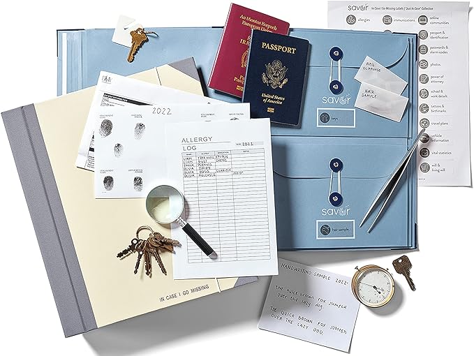 2025 Edition The Folio Document Organizer | Custom Dyed Cloth-Bound Expanding File for Important Papers, Passports, Birth Certificates & More | Ideal for Home Organization & Graduation Gift Purpose