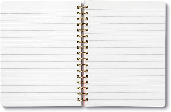 Compendium Spiral Notebook - The map to where she’s going is written on her heart. — A Designer Spiral Notebook with 192 Lined Pages, College Ruled, 7.0”W x 9.25”H