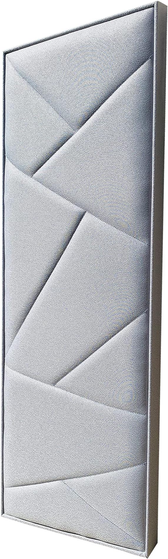 Tönnen Sublime Acoustic Panel | Professional Sound Absorbing Panel | Decorative Soundproof Panel | Acoustic Wall Panel (38x15x2 in - 1 piece - Gray)