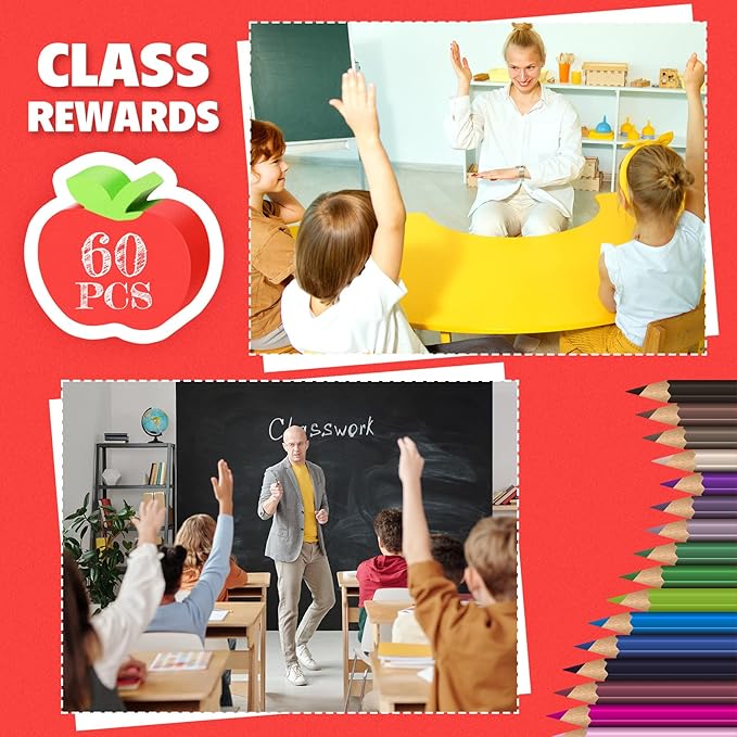 120pcs Mini Apple Erasers for Kids Bulk Classroom Welcome Back to School Gifts Classroom Counting Math Manipulatives Teacher Supplies Stationary Party Favors