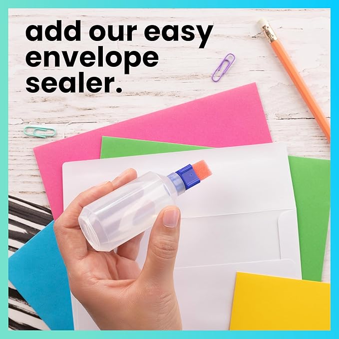 ExcelMark Address Stamp - Custom Return Address Stamp with Elegant Designs, Vibrant Colors & Patterns – Perfect for Mail, Invitations & Gifts (Pink Mount, Simple Classic)