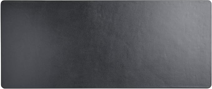 Black Leather 30" x 12.5" Keyboard/Mouse Desk Mat