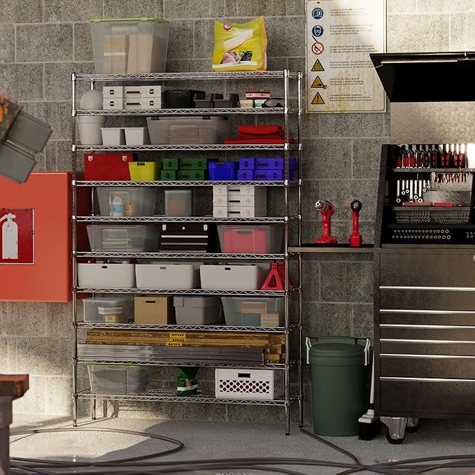 Regal Altair 14" Deep x 54" Wide x 86" Height x Wire Shelving Kit | 10-Tier | NSF Commercial Storage Rack Unit