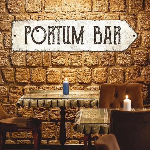 Rustic Custom Sign, Personalized Right Directional Metal Composite Street Sign for Indoor and Outdoor Use 6x24 Inches, ACM Made in the USA