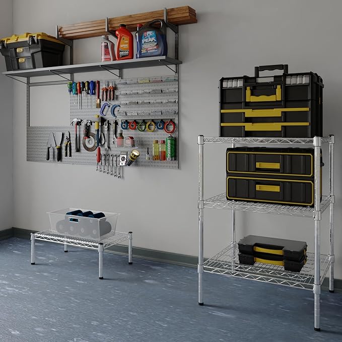 Regal Altair 21" Deep x 24" Wide x 34" Height Wire Shelving Kit | 3-Tier | NSF Commercial Storage Rack Unit