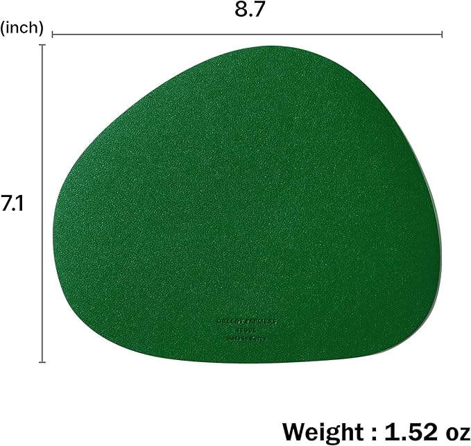 GREEDY FARMERS Mouse pad, Non-Slip Washable Waterproof Computer Mouse pad (Forest Green)