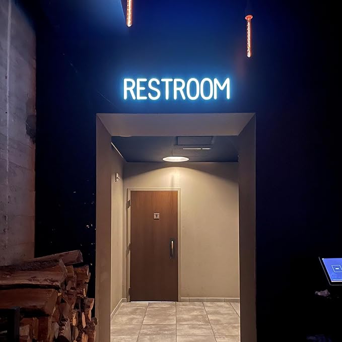 SpellBrite EXIT Sign | Directional Sign with Neon Look, Red LED Light Source | 14.1" x 6.3"
