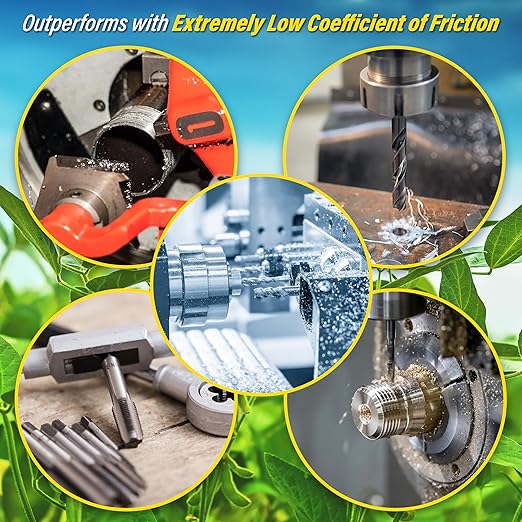 Premium USA-Made Cutting Oil & Fluid | 8 oz. Metal Can with Nozzle Cap | Non-Toxic, Eco-Friendly, NSF H1 & USDA Certified | Ideal for Metal Cutting, Tooling, and Machinist Applications by Trick Shot®