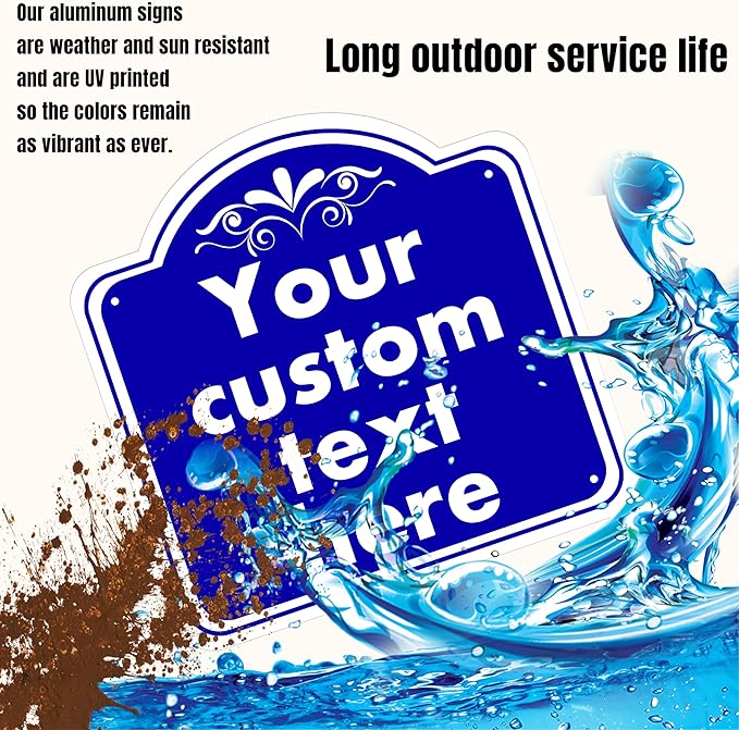 Customized Halloween Decorative Signs,Aluminum Weatherproof Metal Sign Multiple Sizes, Customize for Office, Business, Workplace, office, Home, Delivery Signs